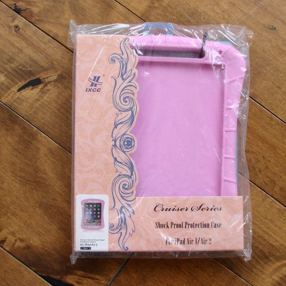 Pink iPad Air 1 or Air 2 Case Shock Proof Protection Case BRAND NEW NWT - Picture 5 of 5
